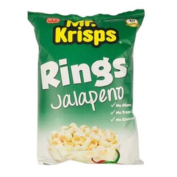 [0100005133] MR KRISPS RINGS JALAPENO 80GM