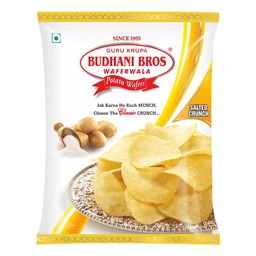 [0100008978] BUDHANI SALTED POTATO WAFFER 150GM