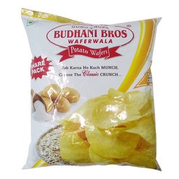 [0100008979] BUDHANI SALTED POTATO WAFFER 50GM