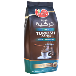 [0100012583] AL AIN TURKISH COFFEE CRDM 250GM