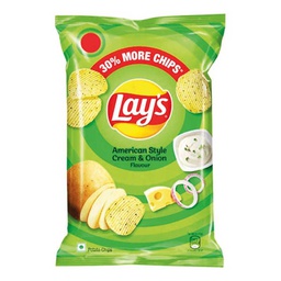 [0100011657] LAYS AMERICAN STYLE CREAM &amp; ONION 82GM