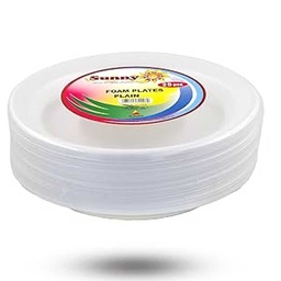 [0100024655] FOAM PLATES PLAIN 7 25S