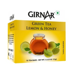 [0100002006] GIRNAR GREEN TEA WITH LEMON &amp; HONEY 12GM