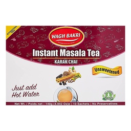 [0100024750] WAGH BAKRI UNSWEETENED SAFFRON INST TEA PREMIX 140GM
