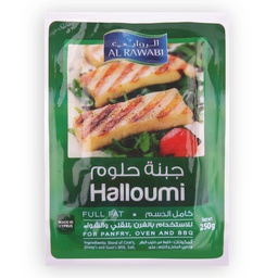 [0100003586] AL RAWABI HALLOUMI FULL FAT 250GM