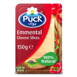 [0100016720] PUCK EMMENTAL SLICES 150GM