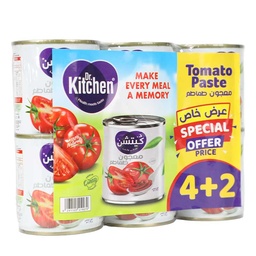 [0100025689] DR KITCHEN TOMATO PASTE 4+2X198GM