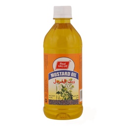 [0100005316] REAL VALUE MUSTARD OIL 475ML