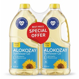 [0100002695] ALOKOZAY SUNFLOWER OIL  2X1.5LTR