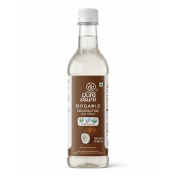 [0100002756] PURE &amp; SURE  ORGANIC COCONUT OIL 500 ML