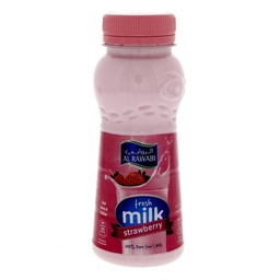 [0100003481] AL RAWABI STRAWBERRY MILK 200ML