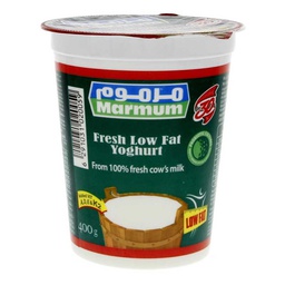 [0100003833] MARMUM LOW FAT YOGHURT 400GM