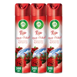 [0100021490] AIRWICK AEROSOL ROSE 2+1x300ML