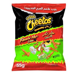 [0100014025] CHEETOS CRUNCHY FLAMIN HOT 55GM