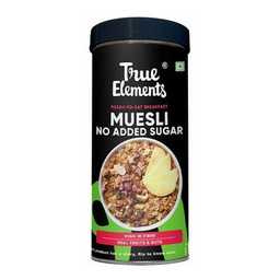 [0100024407] TRUE ELEMENTS NO ADDED SUGAR MUESLI 400GM