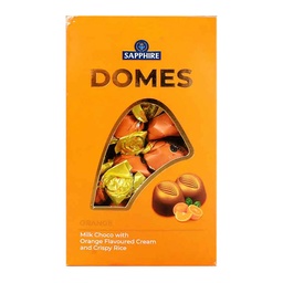 [0100027101] SAPPHIRE DOMES ORANGE DOUBLE TWIST BAG 800GM