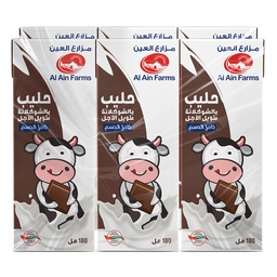 [0100003428] AL AIN UHT CHOCOLATE 6x180ML