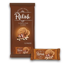 [0100012402] RELISH COFFEE&amp;OATS COOKIES 42GM
