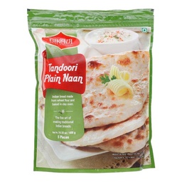 [0100003955] BIKAJI TANDOORI  NAAN PLAIN 5PC