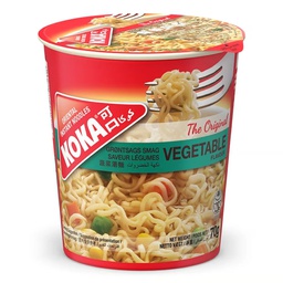 [0100009603] KOKA CUP NOODLES VEGETABLES 70GM