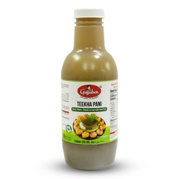 [0100020600] GUJJUBEN THEEKHA PANIPURI PANI 750ML