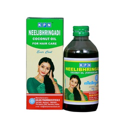 [0100004501] K.P.N.NEELIBRINGADHI HAIR OIL COCONUT 200ML