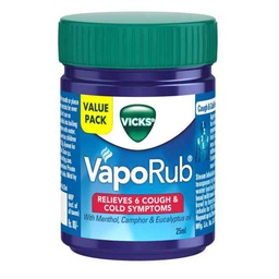 [0100006456] VICKS VAPORUB 25ML