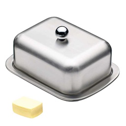 [0100001383] STEEL BUTTER DISH
