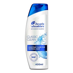 [0100027027] HEAD &amp; SHOULDERS SHAMPOO ASSORTED 400ML