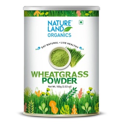 [0100006900] NATURE LAND WHEAT GRASS POWDER 100 GM