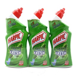 [0100027022] HARPIC TOILET CLEANER ACTIVE 3X500ML
