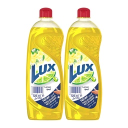 [0100027026] LUX DISH WASH LEMON 2X725ML