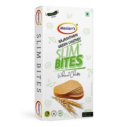 [0100020980] MANIARRS WHEAT CHIPS RAJASHTHANI GREEN CHUTNEY 90GM
