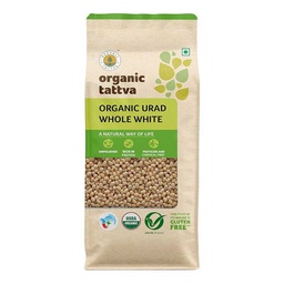 [0100021703] ORGANIC TATTVA URAD DAL WHOLE WHITE 1KG
