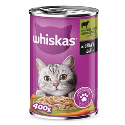 [0100025169] WHISKAS LAMB GRAVY 400GM