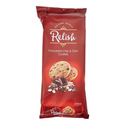 [0100020720] RELISH CHOCO&amp;OATS COOKIES 12+3x42GM