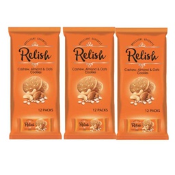 [0100020721] DND RELISH CASHEW ALMOND&amp;OATS 12+3x42GM