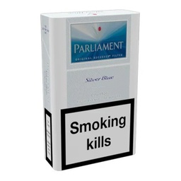 [0100011389] PARLIAMENT SILVER BLUE 20S