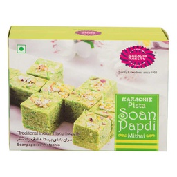 [0100027184] KARACHI BAKERY PISTA SOAN PAPDI 200GM