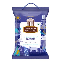 [0100027353] INDIA GATE PURE BASMATI RICE 5 KG 20% EXTRA