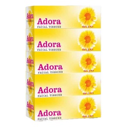 [0100027377] ADORA FACIAL TISSUES 5+1X150PLY
