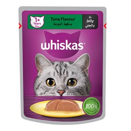 [0100027511] WHISKAS CAT FOOD TUNA FLAV 80GM