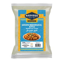 [0100027632] MADHOOR GREEN MOONGDAL ATTA 500GM