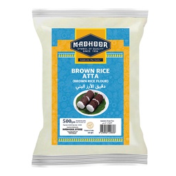 [0100027636] MADHOOR BROWN RICE ATTA 500GM