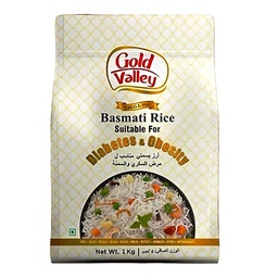[0100027668] GOLD VALLEY DIABETIC BASMATI RICE 1KG