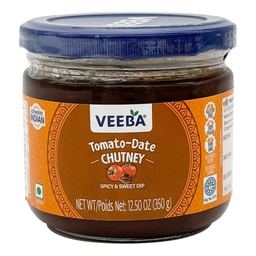 [0100022238] VEEBA TOMATO DATE CHUTNEY 350GM