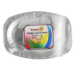[0100028325] SUNNY PLATTER COMBO SET