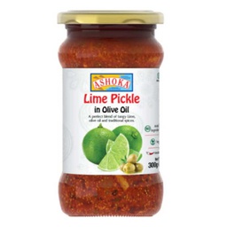 [0100021018] ASHOKA LEMON PICKLE IN OLIVE OIL 300ML