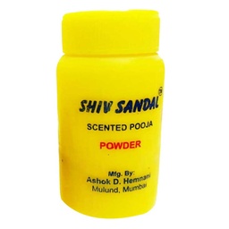 [0100028625] SHIV SANDAL POWDER 50GM