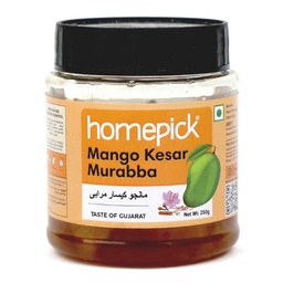 [0100028633] HOMEPICK PICKLE MANGO KESAR MURABBA 250GM